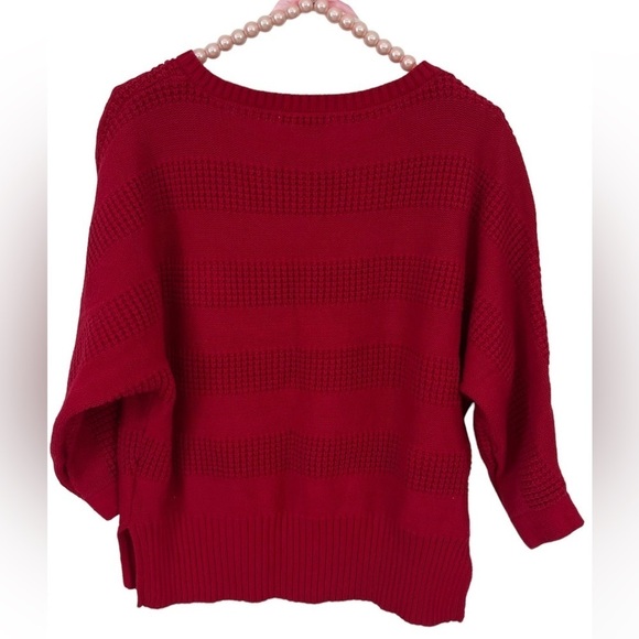 Liz Claiborne Red Sweater, Size Petite Small - Picture 5 of 5